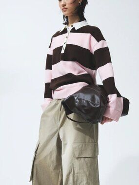 H&M Knit stripe sweater / L